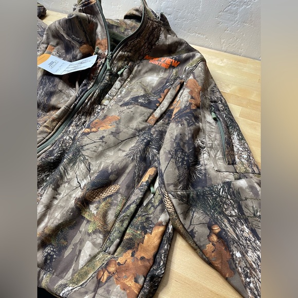 Combo Camo Hunting Clothes for Men, Jacket and Pants with Face Mask and gloves - Picture 12 of 15